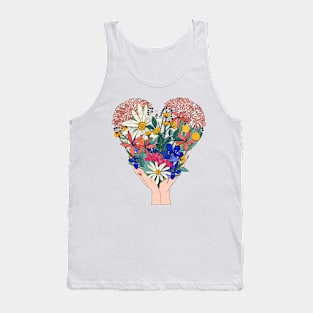 Flowers Make Love Last Tank Top